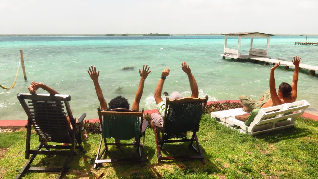 Bacalar Casa Lahar Hostel Eksteriør bilde