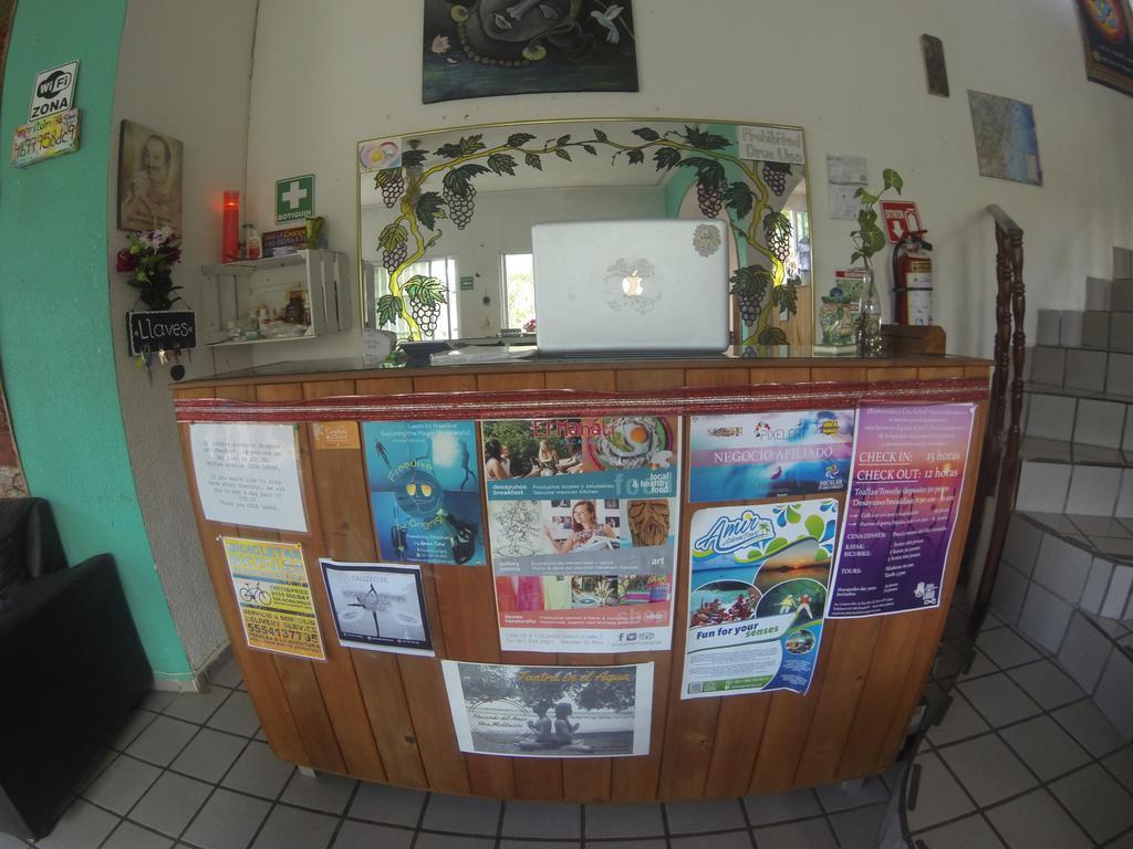 Bacalar Casa Lahar Hostel Eksteriør bilde