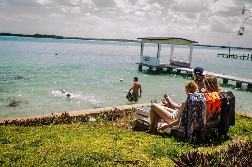 Bacalar Casa Lahar Hostel Eksteriør bilde