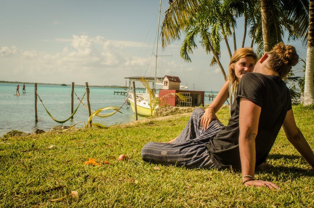 Bacalar Casa Lahar Hostel Eksteriør bilde