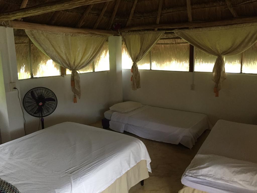 Bacalar Casa Lahar Hostel Eksteriør bilde