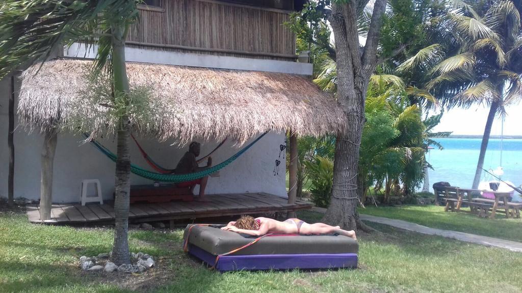 Bacalar Casa Lahar Hostel Eksteriør bilde