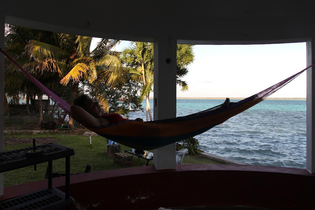 Bacalar Casa Lahar Hostel Eksteriør bilde
