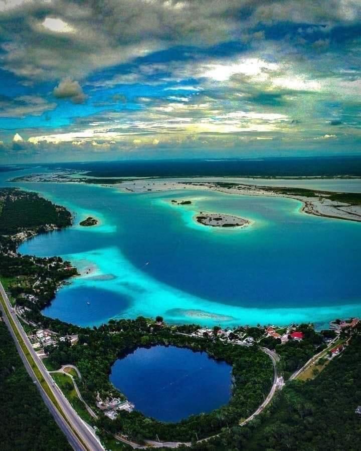Bacalar Casa Lahar Hostel Eksteriør bilde